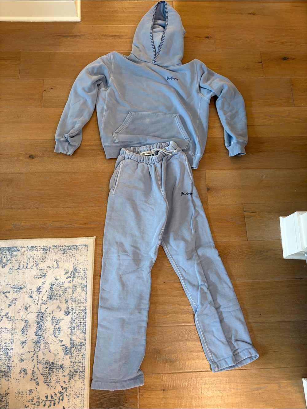 Madhappy Sky Blue Hoodie & Sweatpants Set